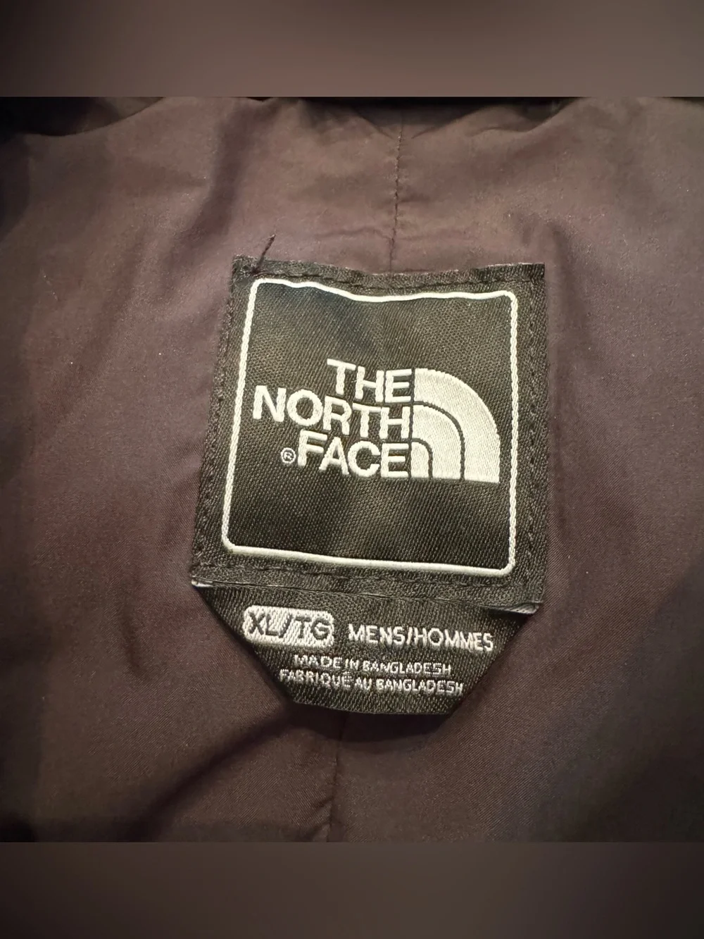 The North Face 700 Down Vest Gilet Puffer Mens Black Green XL